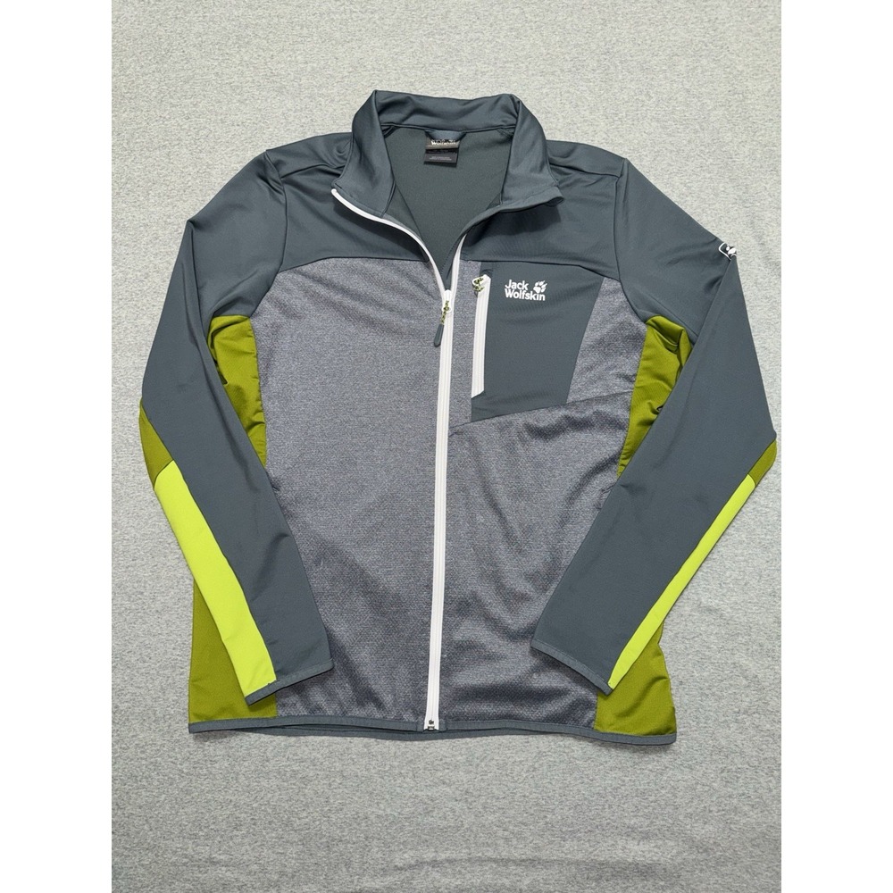 JACK WOLFSKIN TOURER MIDLAYER JACKET STORM Size L